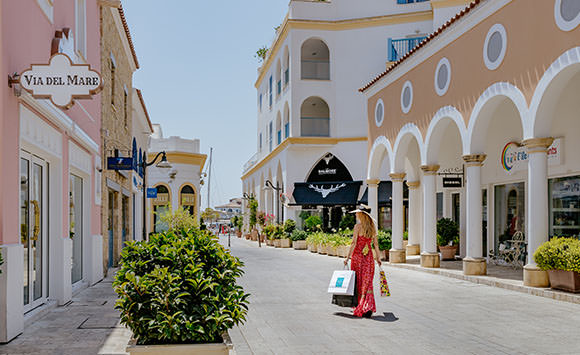 Luxury Boutiques and Shops in Limassol Marina Cyprus - Shopping Boutiques at Limassol Marina - Luxury Shopping Boutiques in Cyprus